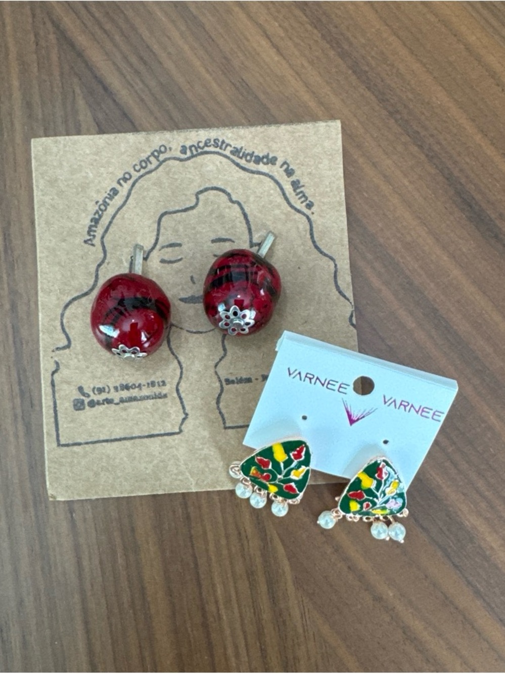 Two pair of Earrings